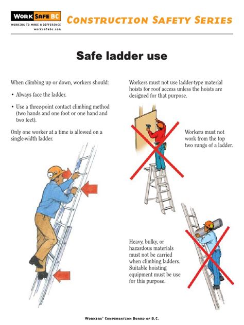 metal fabricator ladder safety training documents|ladder safety training pdf.